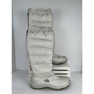 The North Face Boots Womens Size 6.5 White 550 Down Insulated Tall Winter Snow